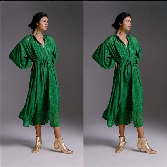 Anthropologie Dresses & Skirts - Anthropologie Allene Shimmer Maxi Dress